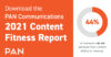 PAN's 8th annual Content Fitness Report
