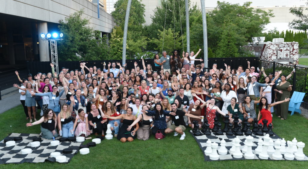 PAN Communications team photo at Summer Retreat 2022