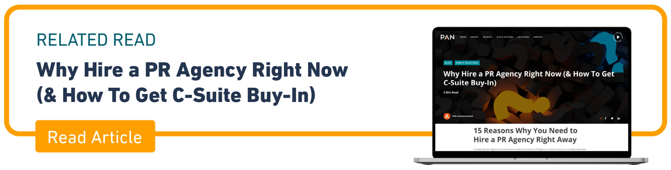Click to Check Out a Related Read: Why Hire a PR Agency Right Now (& How To Get C-Suite Buy-In)